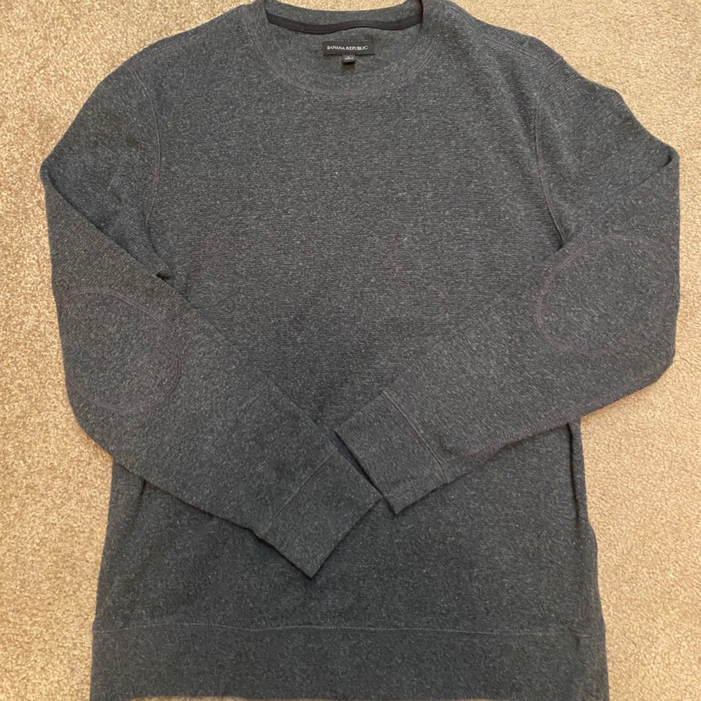 Banana Republic Charcoal Sweater Sz. Large